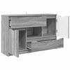 vidaXL Buffet Gris Sonoma 100 x 30 x 65,6 Bois d'ing&eacute;nierie