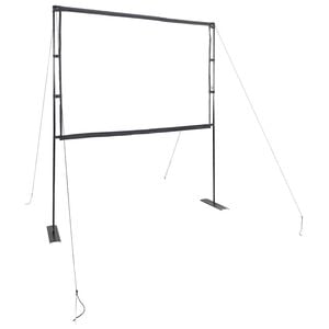 vidaXL &Eacute;cran de projection avec supports 84 pouces 4:3