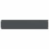 vidaXL Bordures pelouse 10pcs anthracite 20x103cm acier lamin&eacute; &agrave; froid