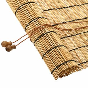 vidaXL Store enrouleur Naturel 60 x 160 cm Roseau