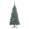 vidaXL Sapin de No&euml;l artificiel Vert 120 cm PVC, plastique et acier