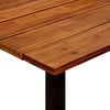 vidaXL Table de jardin aux pieds en U 160x80x75cm Bois d'acacia massif