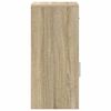 vidaXL Buffet Ch&ecirc;ne sonoma 38 x 34,5 x 75 cm Bois d'ing&eacute;nierie