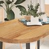 vidaXL Dessus de table 120x60x4 cm bois de ch&ecirc;ne massif ovale