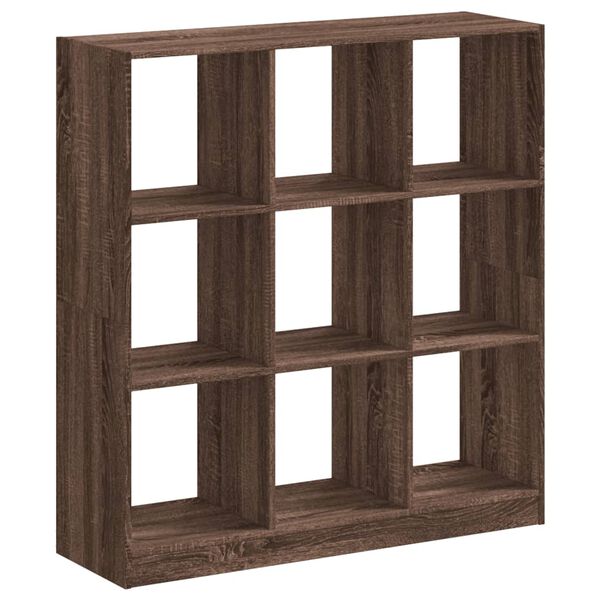 vidaXL Biblioth&egrave;que ch&ecirc;ne marron 102x32x108 cm bois d'ing&eacute;nierie