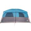 vidaXL Tente de cabine familiale 8 personnes bleu imperm&eacute;able