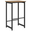 vidaXL Tabouret de bar Ch&ecirc;ne artisanal 40 x 32 x 74 cm