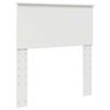 vidaXL T&ecirc;te de lit Blanc Bois d'ing&eacute;nierie