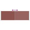 vidaXL Auvent lat&eacute;ral r&eacute;tractable de patio 200x600 cm Marron