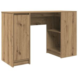 vidaXL Bureau ch&ecirc;ne artisanal 120x42x76 cm bois d'ing&eacute;nierie