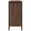 vidaXL Buffet chêne marron 91x35,5x74,5 cm bois d'ingénierie