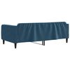 vidaXL Lit de repos sans matelas bleu 100x200 cm velours