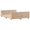 vidaXL Cadre de lit sans matelas 120x190 cm bois de pin massif