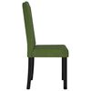 vidaXL Chaises &agrave; manger lot de 6 vert fonc&eacute; velours