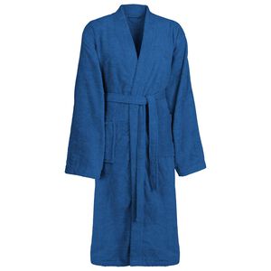 vidaXL Peignoir KINN Bleu S Coton
