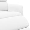 vidaXL Fauteuil inclinable Blanc 98 x 71 x 106 cm PU