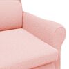 vidaXL fauteuil Rose 76 x 94 x 102 cm Tissu en Sherpa doux