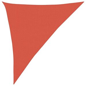 vidaXL Voile d'ombrage 160 g/m&sup2; Terre cuite 3x4x5 m PEHD
