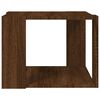 vidaXL Table basse Chêne marron 40x40x30 cm Bois d'ingénierie
