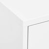 vidaXL Armoire de rangement Blanc 80x35x101,5 cm Acier