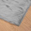 vidaXL Tapis en fausse Tafalla Gris 140 x 200 cm Polyester