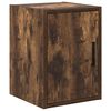 vidaXL Armoire murale de garage ch&ecirc;ne fum&eacute; bois d'ing&eacute;nierie