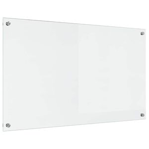 vidaXL Protection de cuisine Transparent 100 x 60 cm verre trempé