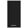 vidaXL Armoire suspendue "Lyon" Noir 29,5x31x60 cm Bois d'ing&eacute;nierie