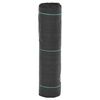 vidaXL Membrane anti-mauvaises herbes noire 0,5 x 100 m PP