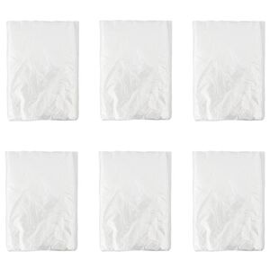 vidaXL Feuille anti-poussi&egrave;re 6 pc Transparent 400 x 500 cm HDPE