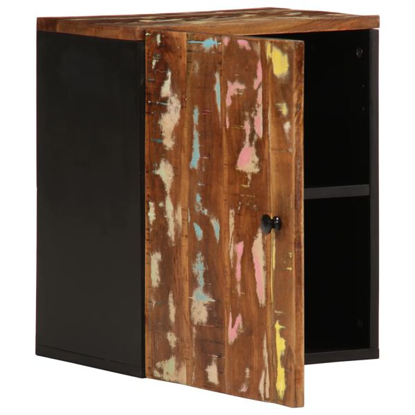 vidaXL Armoire de salle de bain murale 38x33x48cm bois de récupération