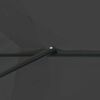 vidaXL Parasol de jardin Anthracite 395 x 395 x 245 cm
