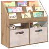 vidaXL Biblioth&egrave;que pour enfants Ch&ecirc;ne artisanal 72,5 x 29,5 x 69 cm