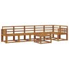 vidaXL Ensemble de canap&eacute;s d'ext&eacute;rieur 7 pcs Naturel