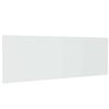 vidaXL T&ecirc;te de lit murale Blanc 240x1,5x80 cm Bois d'ing&eacute;nierie