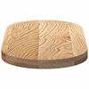 vidaXL Dessus de table 80x40x4 cm bois de chêne massif ovale