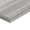 vidaXL &Eacute;tag&egrave;res murales 4 pcs sonoma gris 40x10x1,5 cm bois ing&eacute;nierie
