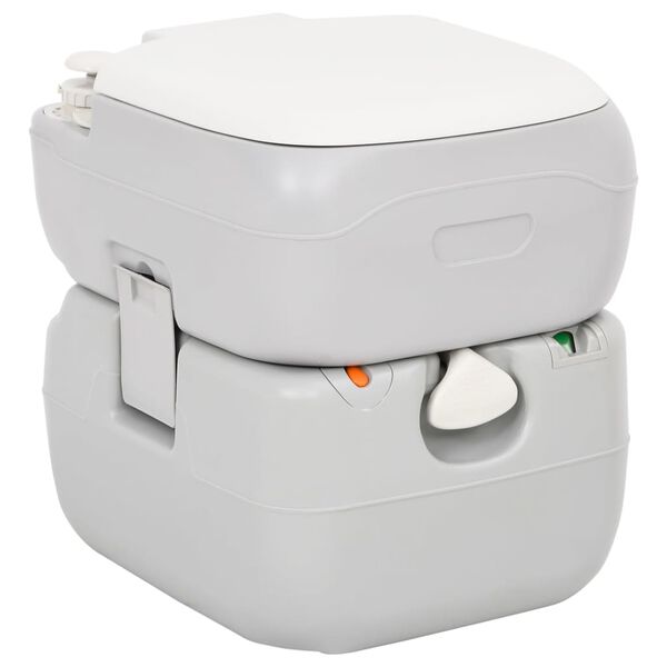 vidaXL Ensemble de toilette et support de lavage des mains de camping