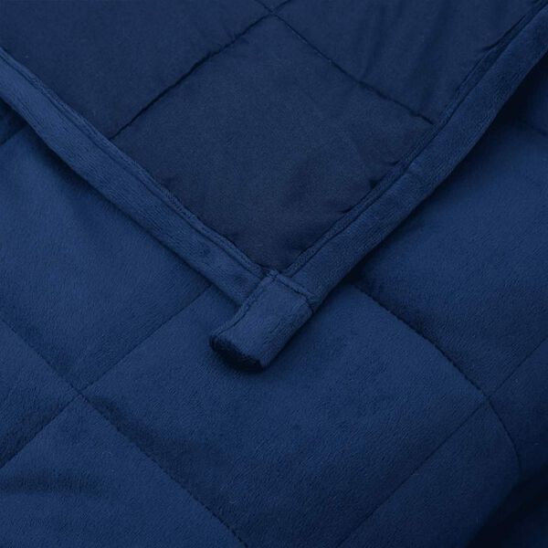 Couverture Poids Anti-stress Couverture Lestée VidaXL 10kg 138x200cm - Apaisante Pour Anxiété Et Sommeil - Gris Couverture Apaisante Perles Verre