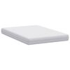 vidaXL Matelas Blanc 140 x 190 cm Ressort ensach&eacute;