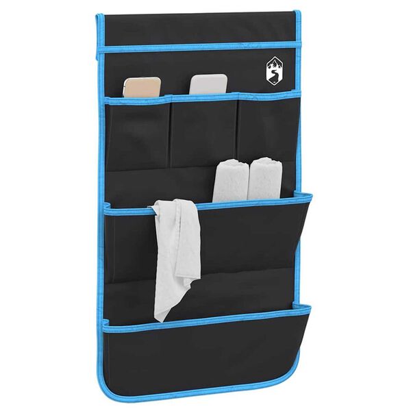 vidaXL Sac de rangement avec stockage Gris 66 x 40 cm oxford