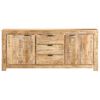 vidaXL Buffet 175x40x75 cm Bois de manguier brut