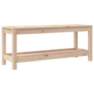 vidaXL Banc de jardin 108x35x45 cm bois massif de pin