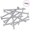 vidaXL Vis pour meubles 800 pc Argent&eacute; Acier
