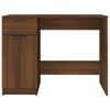 vidaXL Bureau Chêne marron 100x50x75 cm Bois d'ingénierie