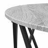 vidaXL Table basse Sonoma gris 80 x 80 x 42 cm