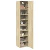 vidaXL Armoire de rangement mince ch&ecirc;ne sonoma 45x42,5x225 cm