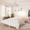 vidaXL Cadre de lit sans matelas bois de pin massif