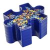 HI Plateau de tri de puzzle 21,5 cm bleu