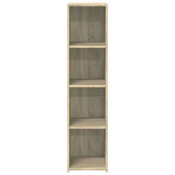 vidaXL Buffet chêne sonoma 30x41x124 cm bois d'ingénierie